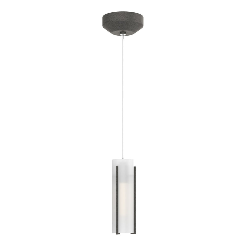 Hubbardton Forge 161180-SKT-STND-20-GG0065 One Light Mini Pendant, Natural Iron