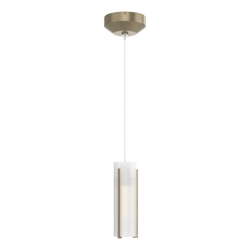 Hubbardton Forge 161180-SKT-STND-84-GG0065 One Light Mini Pendant, Soft Gold