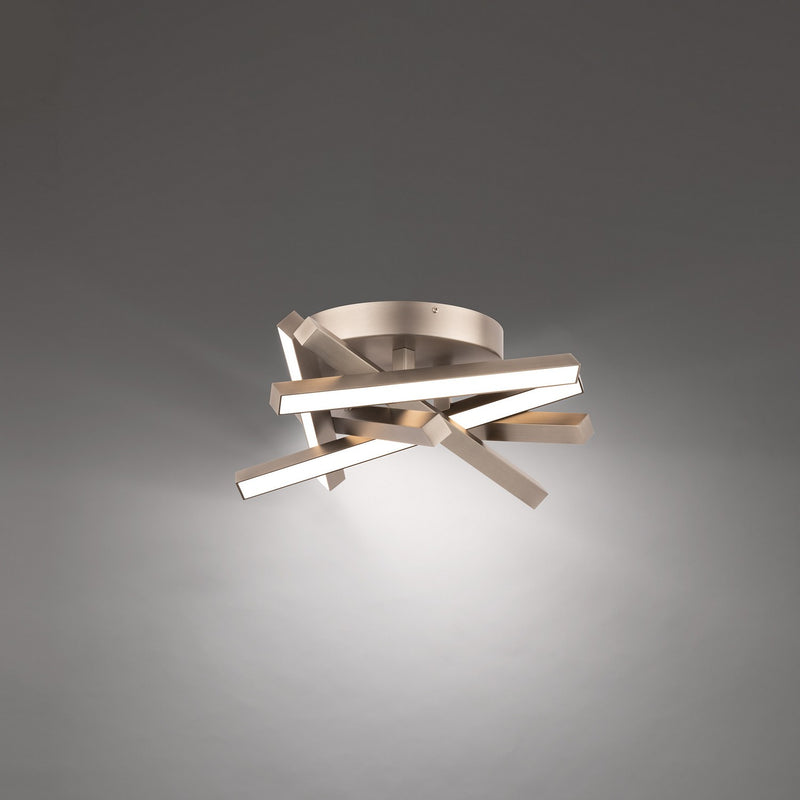 W.A.C. Lighting FM-73116-30-BN LED Flush Mount, Brushed Nickel