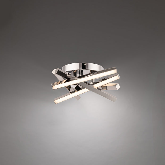 W.A.C. Lighting FM-73116-35-CH LED Flush Mount, Chrome