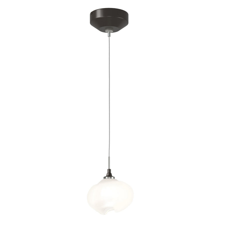 Hubbardton Forge 161182-SKT-STND-14-FD0710 One Light Mini Pendant, Oil Rubbed Bronze