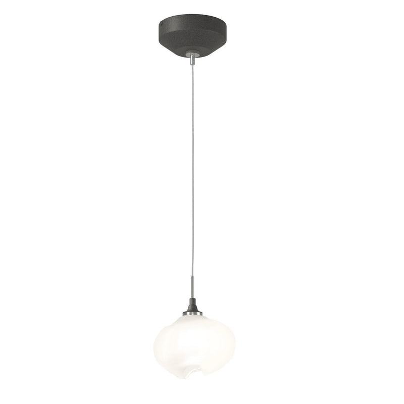 Hubbardton Forge 161182-SKT-STND-20-FD0710 One Light Mini Pendant, Natural Iron