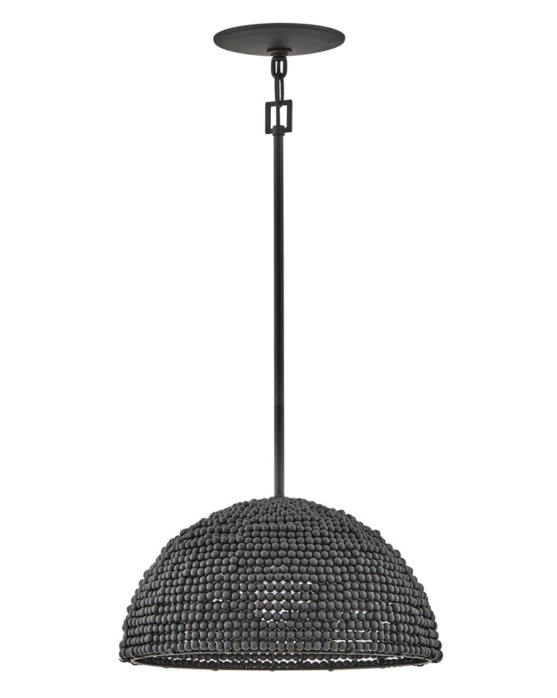 Hinkley 38464BK LED Pendant, Black