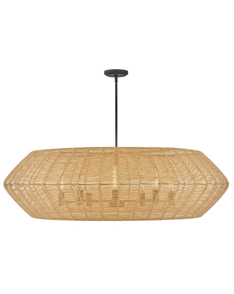 Hinkley 40386BLK-CML LED Chandelier, Black