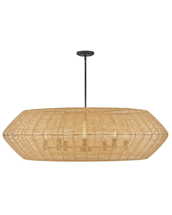 Hinkley 40386BLK-CML LED Chandelier, Black