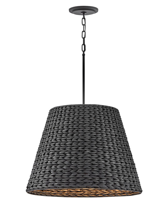 Hinkley 43224BK LED Chandelier, Black