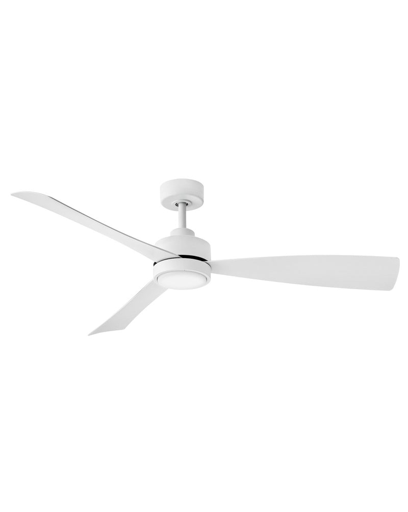 Hinkley 905756FMW-LWDK 56" Ceiling Fan, Matte White
