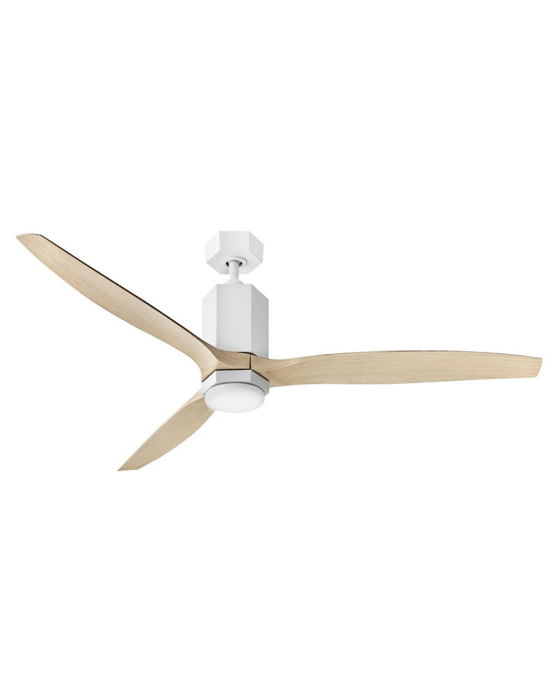 Hinkley 905860FMW-LDDK 60" Ceiling Fan, Matte White