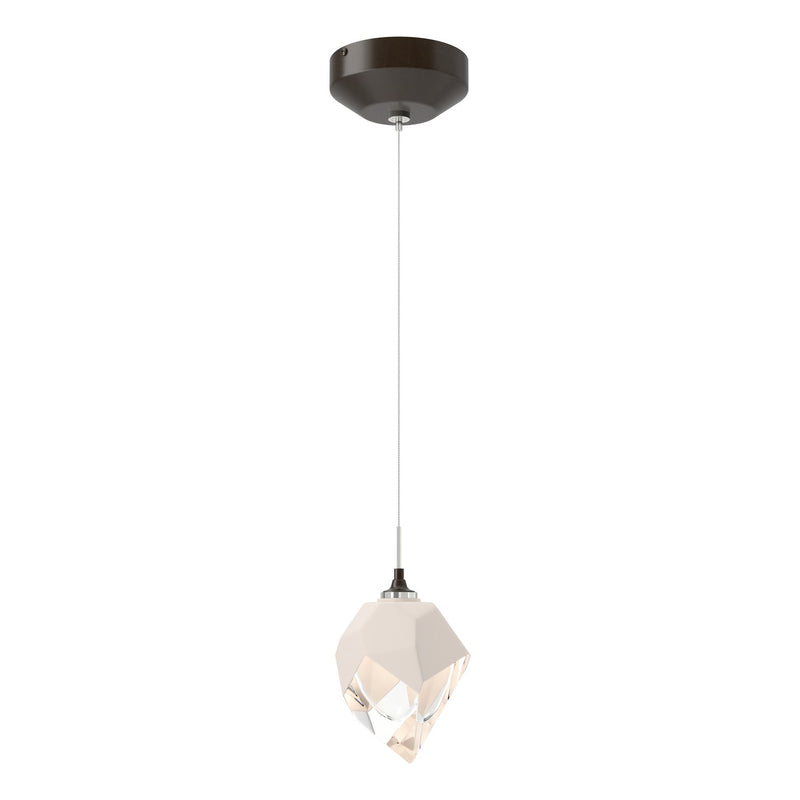 Hubbardton Forge 161188-SKT-STND-14-WP0754 LED Pendant, Oil Rubbed Bronze