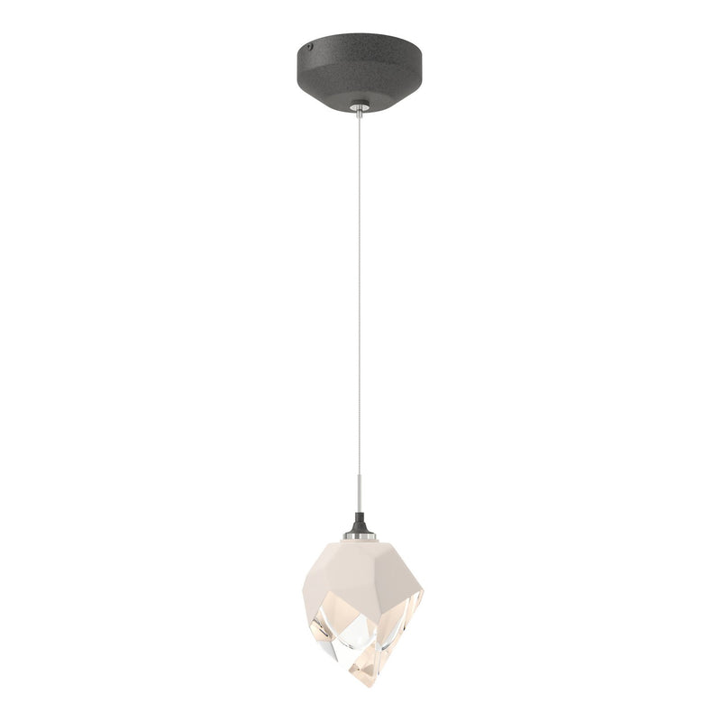 Hubbardton Forge 161188-SKT-STND-20-WP0754 LED Pendant, Natural Iron