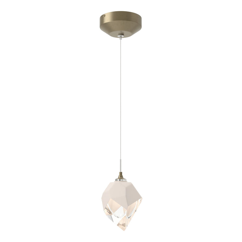 Hubbardton Forge 161188-SKT-STND-84-WP0754 LED Pendant, Soft Gold