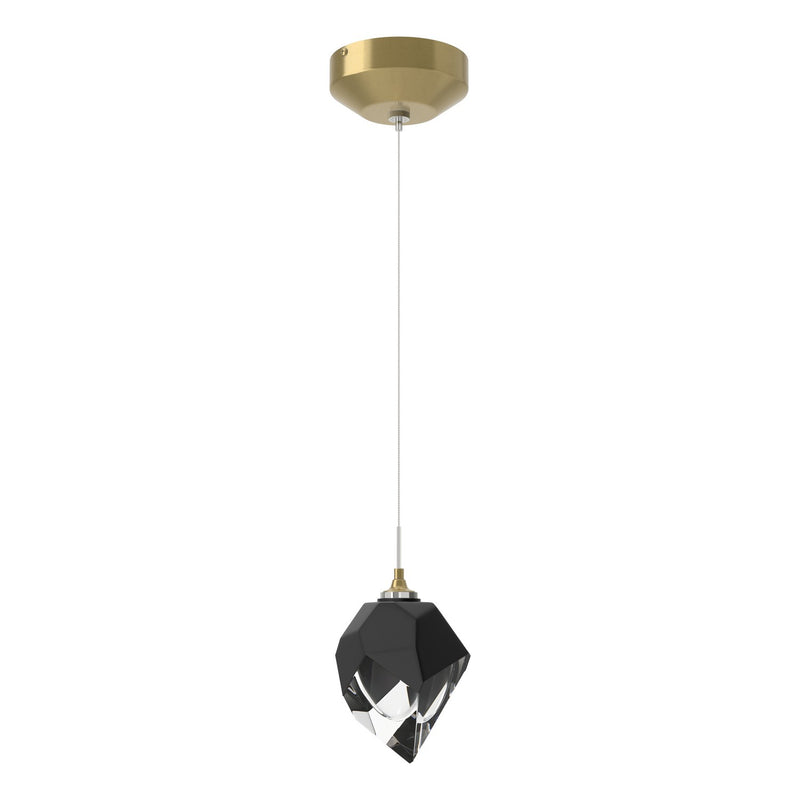 Hubbardton Forge 161188-SKT-STND-86-BP0754 LED Pendant, Modern Brass
