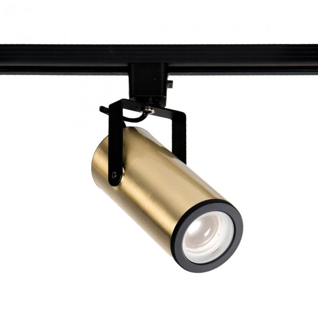 W.A.C. Lighting H-2020-927-BR LED Track Luminaire, Brushed Brass