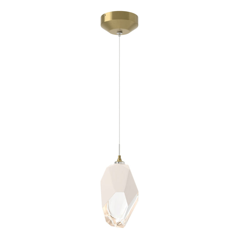 Hubbardton Forge 161189-SKT-STND-86-WP0755 LED Pendant, Modern Brass