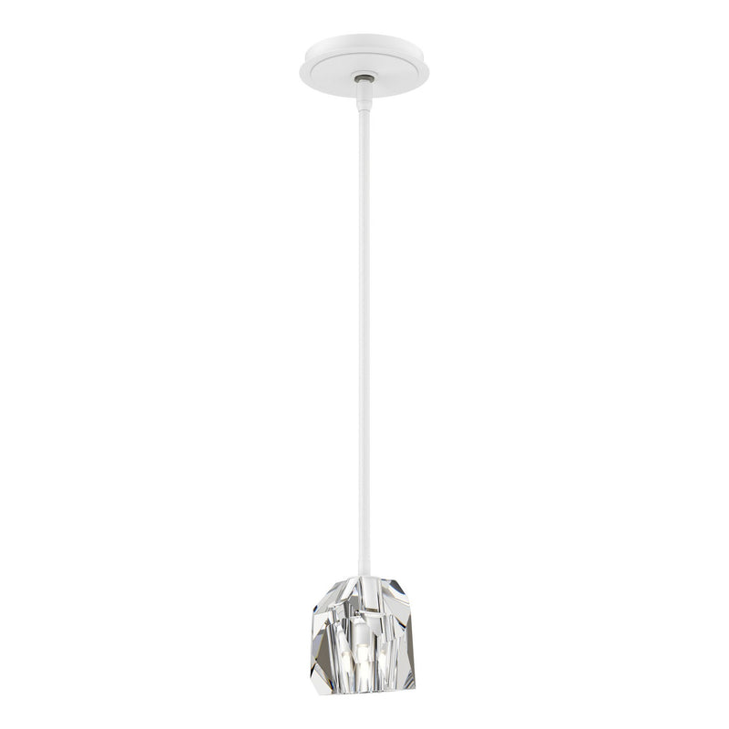 Hubbardton Forge 181061-SKT-MULT-02-CR One Light Pendant, White