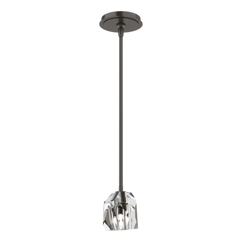 Hubbardton Forge 181061-SKT-MULT-14-CR One Light Pendant, Oil Rubbed Bronze