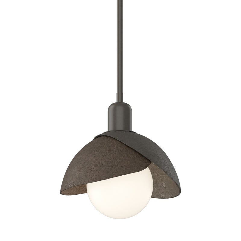 Hubbardton Forge 181183-SKT-MULT-07-05 One Light Pendant, Dark Smoke