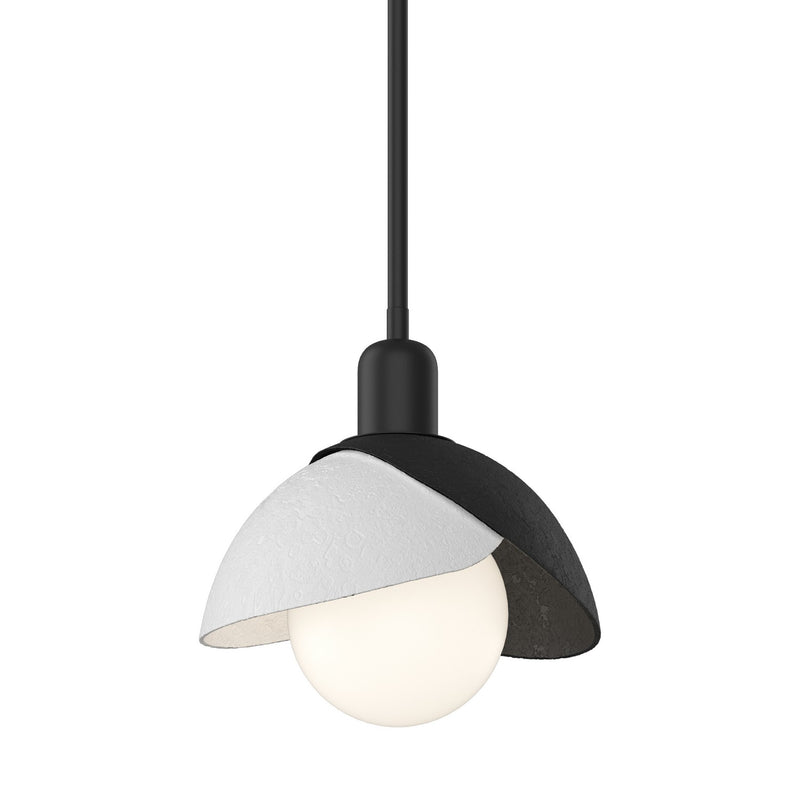 Hubbardton Forge 181183-SKT-MULT-10-10 One Light Pendant, Black