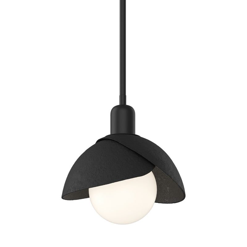 Hubbardton Forge 181183-SKT-MULT-10-10 One Light Pendant, Black