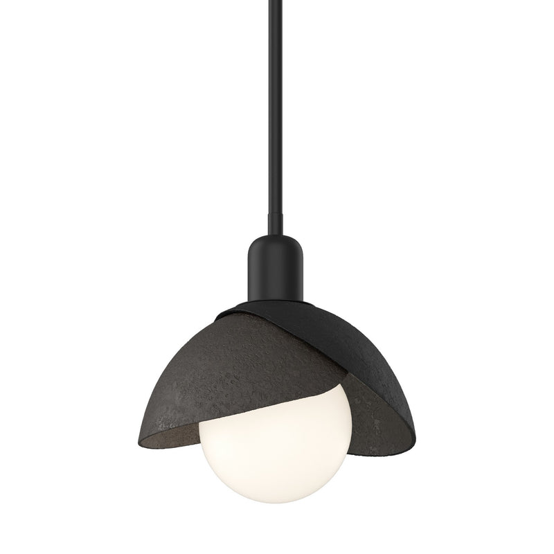 Hubbardton Forge 181183-SKT-MULT-10-14 One Light Pendant, Black