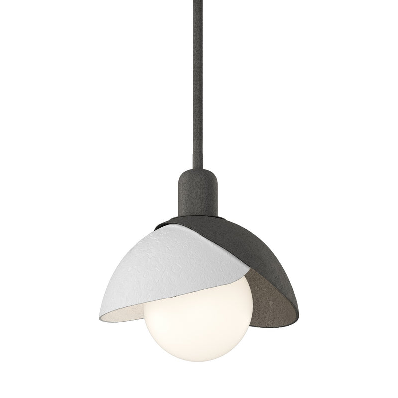 Hubbardton Forge 181183-SKT-MULT-20-02 One Light Pendant, Natural Iron