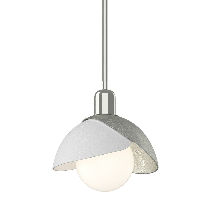 Hubbardton Forge 181183-SKT-MULT-85-02 One Light Pendant, Sterling