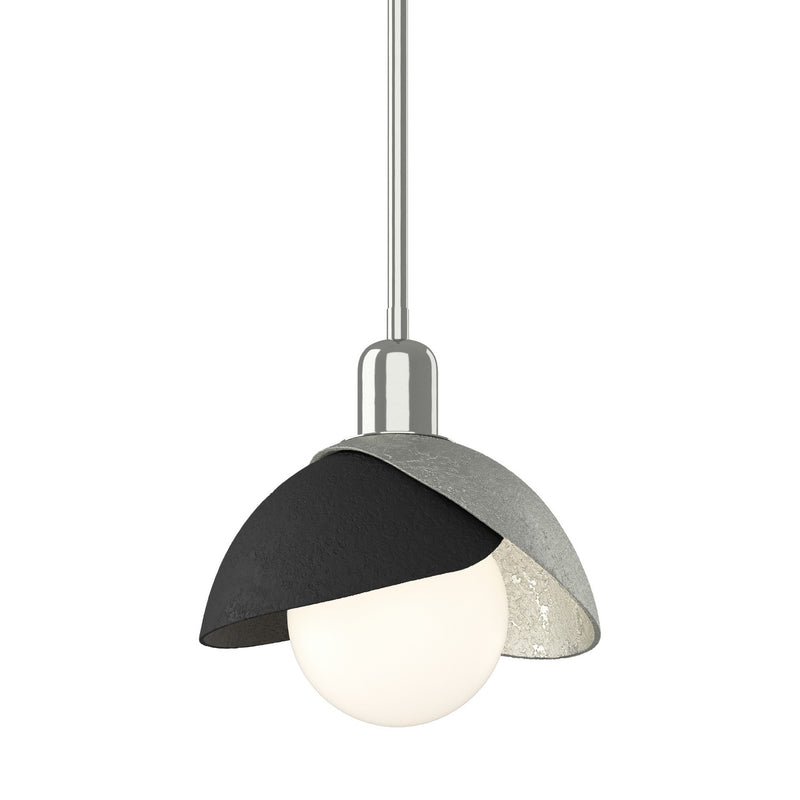 Hubbardton Forge 181183-SKT-MULT-85-10 One Light Pendant, Sterling