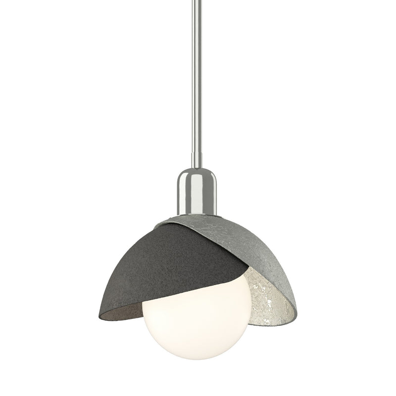 Hubbardton Forge 181183-SKT-MULT-85-20 One Light Pendant, Sterling