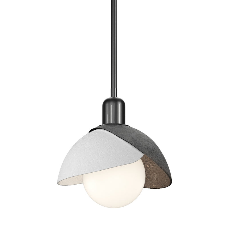 Hubbardton Forge 181183-SKT-MULT-89-02 One Light Pendant, Ink