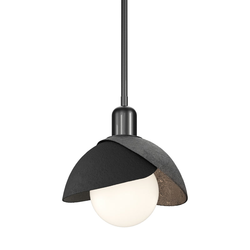 Hubbardton Forge 181183-SKT-MULT-89-10 One Light Pendant, Ink
