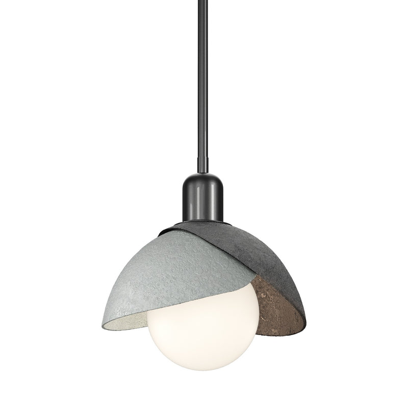 Hubbardton Forge 181183-SKT-MULT-89-82 One Light Pendant, Ink