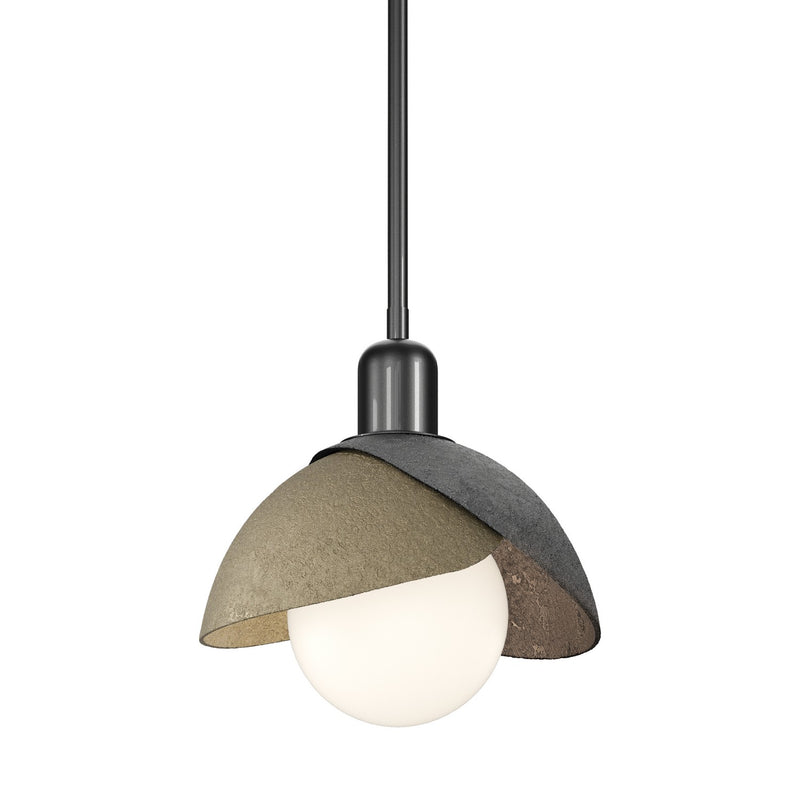 Hubbardton Forge 181183-SKT-MULT-89-84 One Light Pendant, Ink