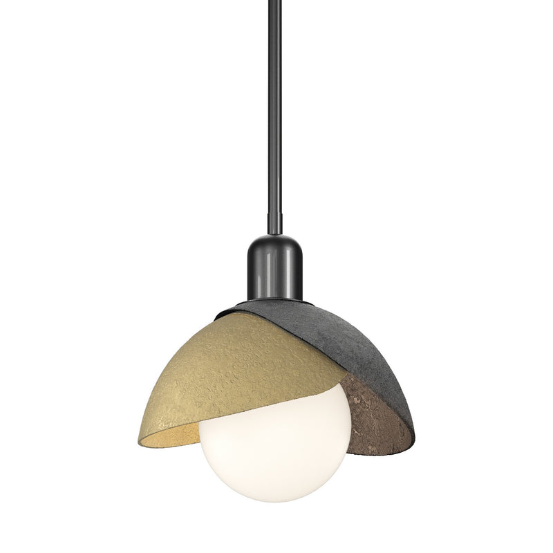 Hubbardton Forge 181183-SKT-MULT-89-86 One Light Pendant, Ink