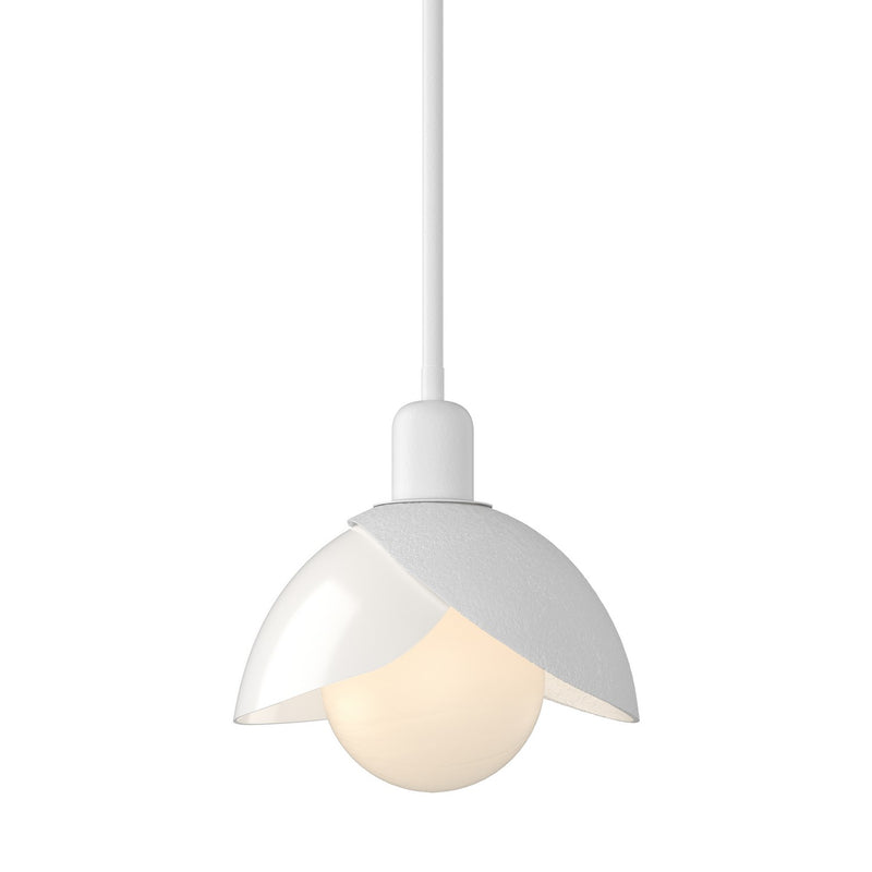 Hubbardton Forge 181184-SKT-MULT-02-BB0757 One Light Pendant, White