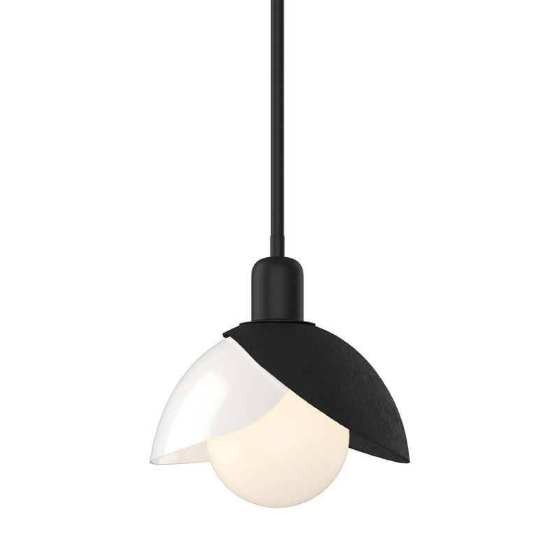 Hubbardton Forge 181184-SKT-MULT-10-BB0757 One Light Pendant, Black