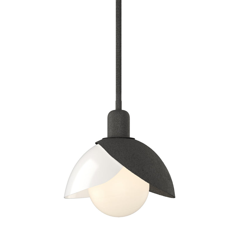 Hubbardton Forge 181184-SKT-MULT-20-BB0757 One Light Pendant, Natural Iron