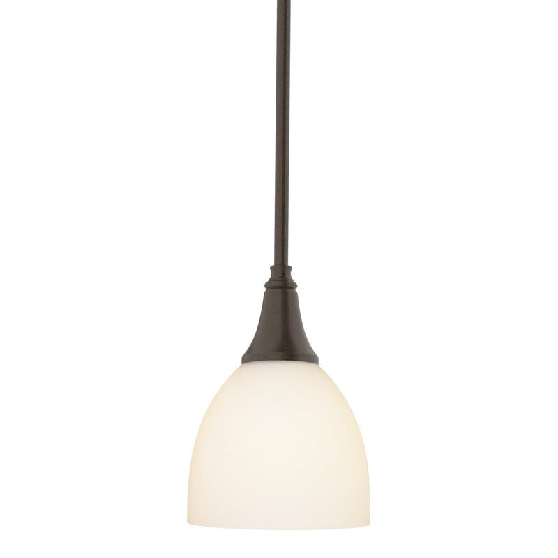 Hubbardton Forge 182640-SKT-MULT-05-GG0001 One Light Mini Pendant, Bronze