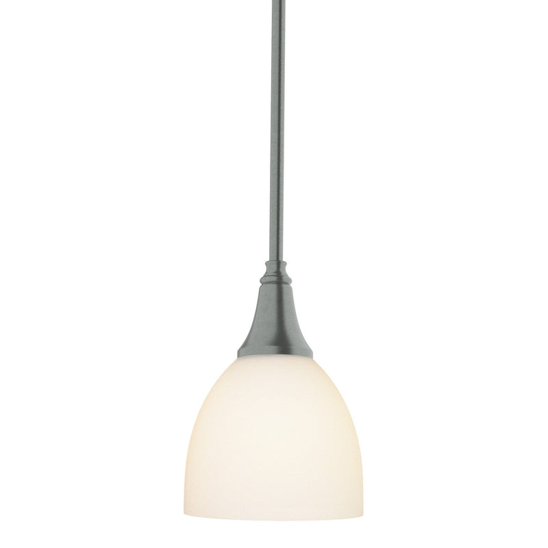 Hubbardton Forge 182640-SKT-MULT-82-GG0001 One Light Mini Pendant, Vintage Platinum