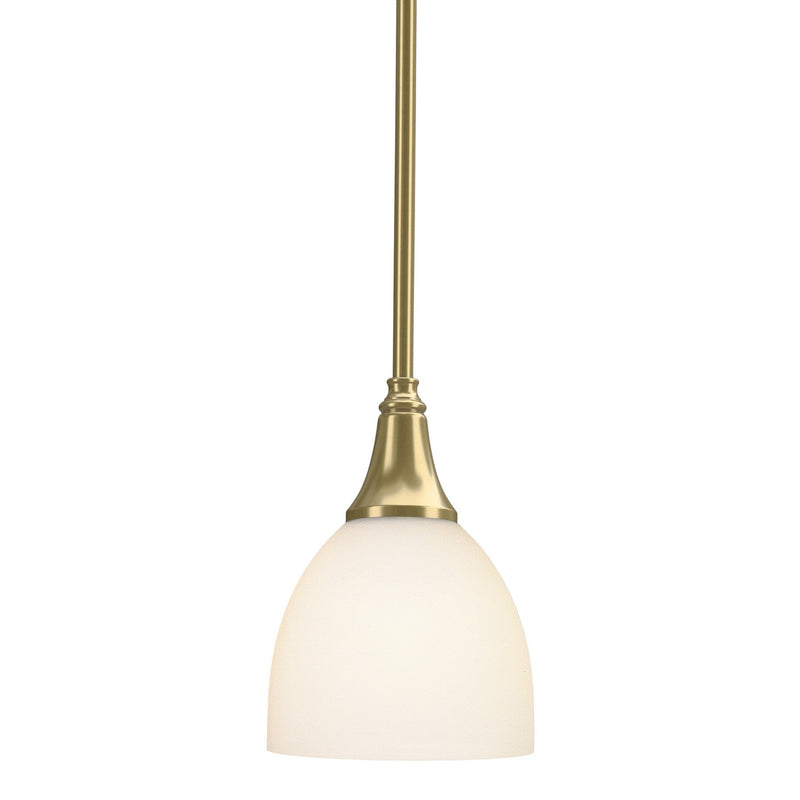 Hubbardton Forge 182640-SKT-MULT-86-GG0001 One Light Mini Pendant, Modern Brass