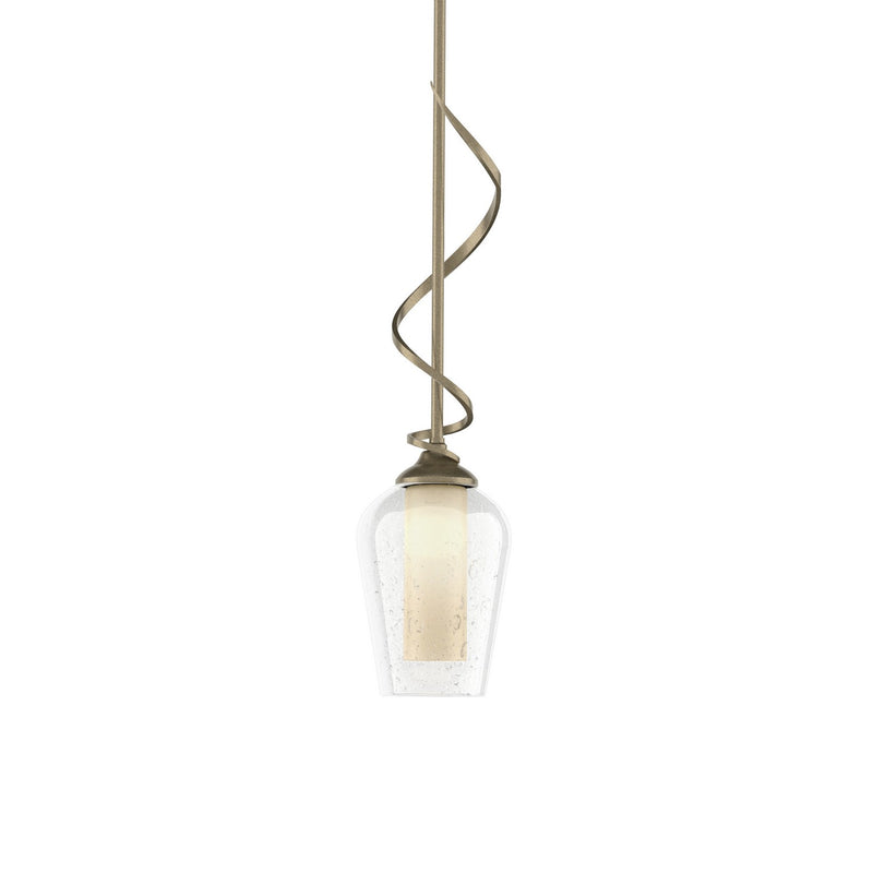Hubbardton Forge 183030-SKT-MULT-84-ZS0354 One Light Mini Pendant, Soft Gold