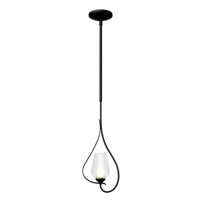 Hubbardton Forge 183050-SKT-MULT-10-ZS0354 One Light Mini Pendant, Black