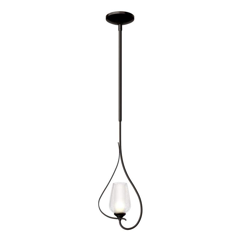 Hubbardton Forge 183050-SKT-MULT-14-ZS0354 One Light Mini Pendant, Oil Rubbed Bronze