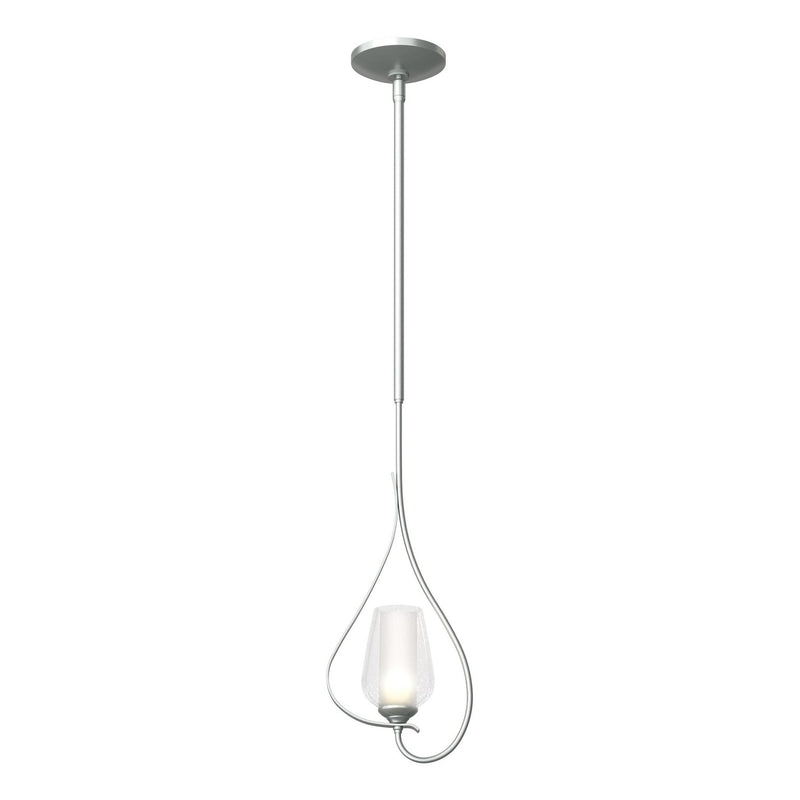 Hubbardton Forge 183050-SKT-MULT-82-ZS0354 One Light Mini Pendant, Vintage Platinum