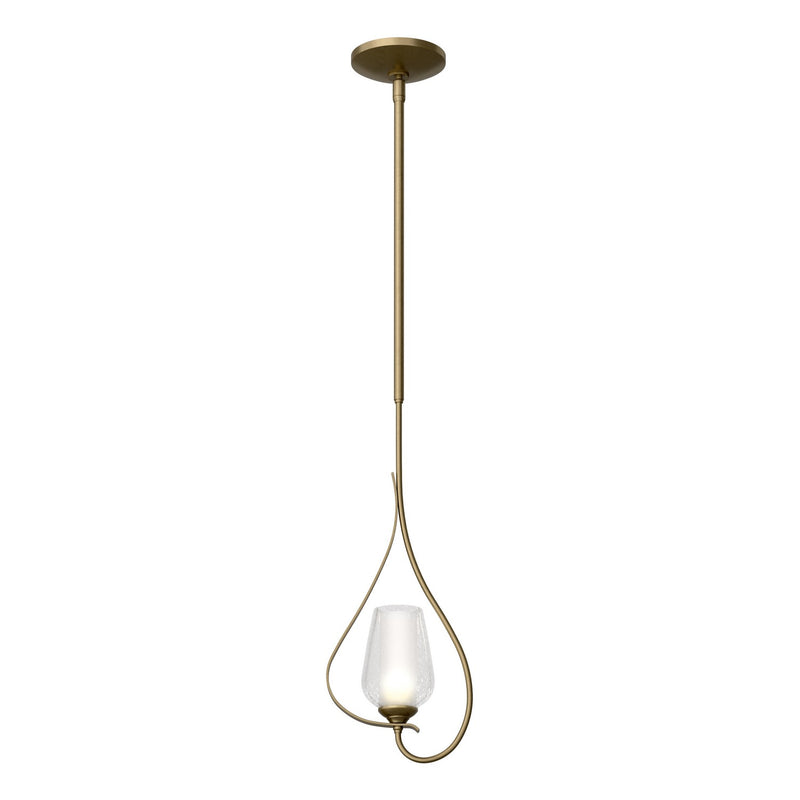 Hubbardton Forge 183050-SKT-MULT-84-ZS0354 One Light Mini Pendant, Soft Gold