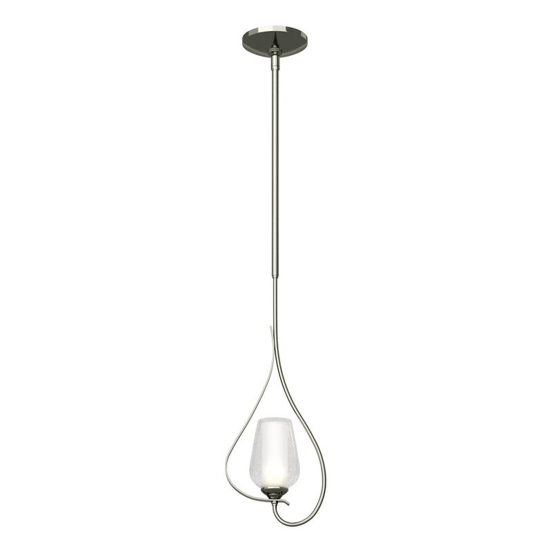 Hubbardton Forge 183050-SKT-MULT-85-ZS0354 One Light Mini Pendant, Sterling