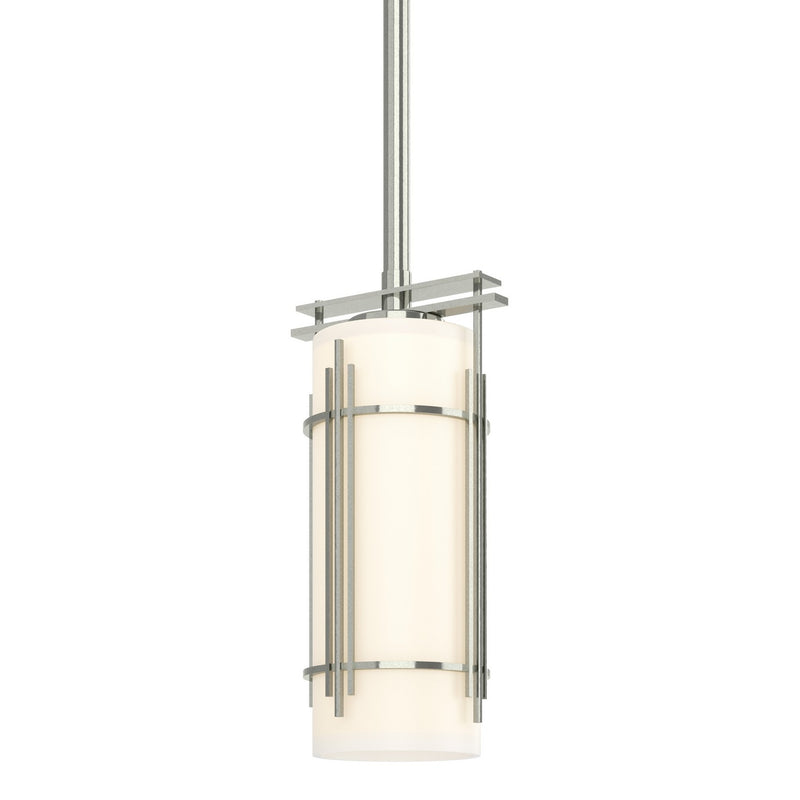 Hubbardton Forge 183550-SKT-MULT-85-GG0118 One Light Mini Pendant, Sterling