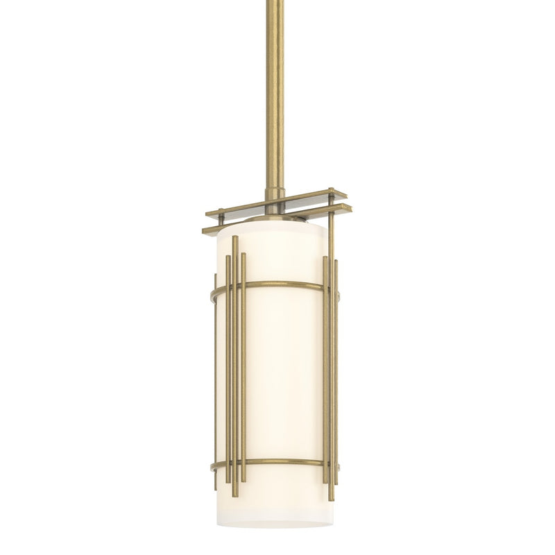 Hubbardton Forge 183550-SKT-MULT-86-GG0118 One Light Mini Pendant, Modern Brass
