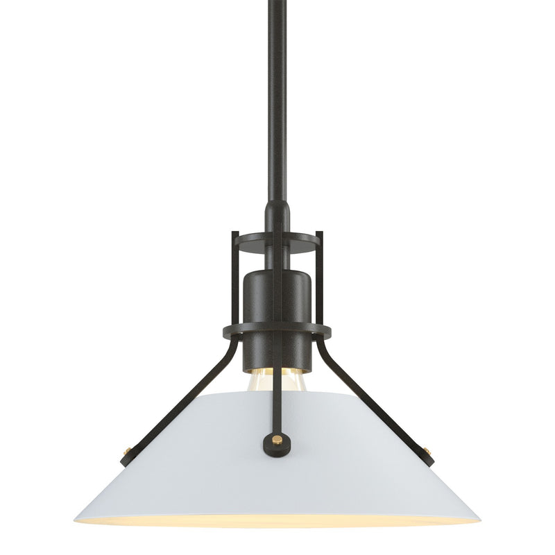 Hubbardton Forge 184250-SKT-MULT-07-02 One Light Pendant, Dark Smoke