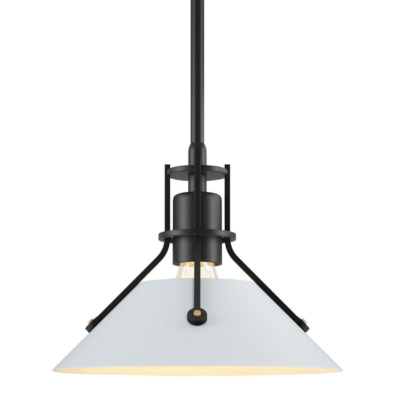 Hubbardton Forge 184250-SKT-MULT-10-02 One Light Pendant, Black