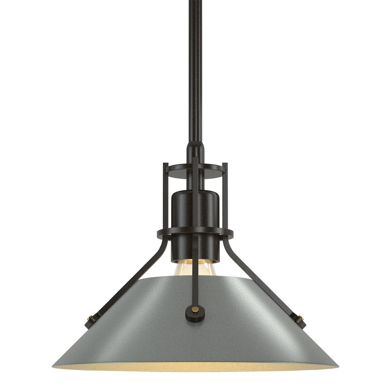 Hubbardton Forge 184250-SKT-MULT-14-82 One Light Mini Pendant, Oil Rubbed Bronze